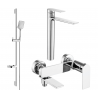 Mexen Zero DS62 sada do vany, chrom - 7113DS62-00