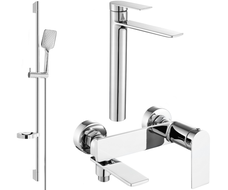 Mexen Zero DS62 sada do vany, chrom - 7113DS62-00