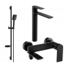 Mexen Zero DS62 koupelnový set, černý - 7113DS62-70