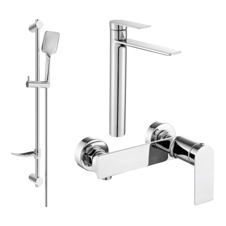 Mexen Zero DF62 sprchová sada, chrom - 71114DF62-00