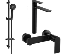 Mexen Zero DQ40 sprchová sada, černá - 71114DQ40-70