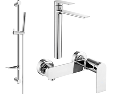 Mexen Zero DF70 sprchová sada, chrom - 71114DF70-00