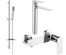 Mexen Zero DQ02 sprchová sada, chrom - 71114DQ02-00