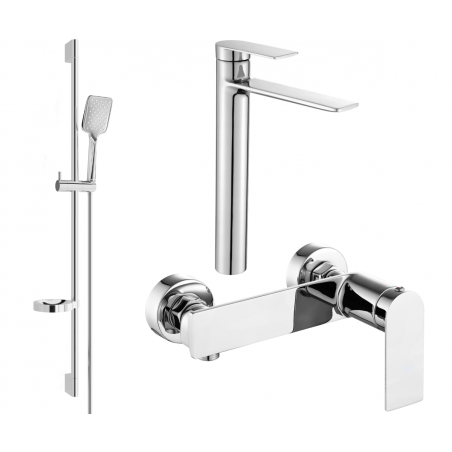 Mexen Zero DS62 sprchový set, chrom - 71114DS62-00