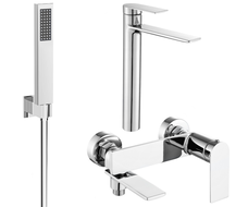 Mexen Zero R02 koupelnová sada, chrom - 71113R02-00
