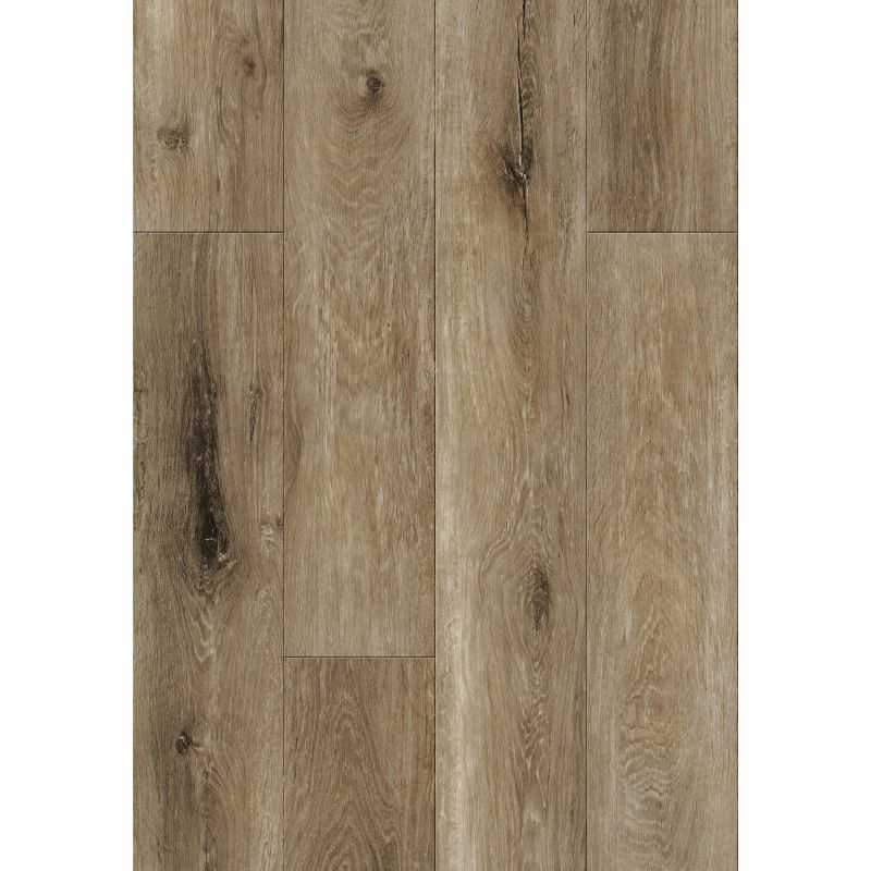 Mexen Clermont vinylové panely 1240 x 182 mm SPC 6,5 mm, podložka IXPE 1,5 mm, 4 V-drážka, Dub - F1053-1240-182-505-4V1-01