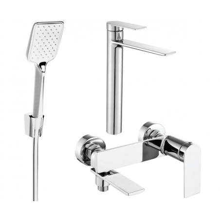 Mexen Zero R62 koupelnová sada, chrom - 71113R62-00