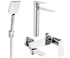 Mexen Zero R62 sada vana, chrom - 71113R62-00