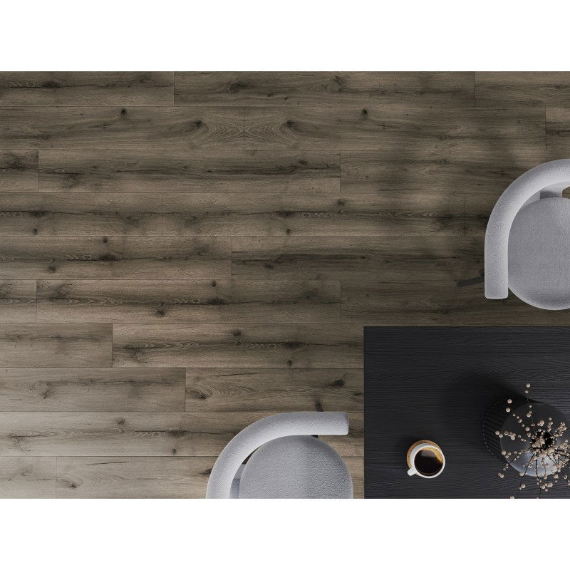 Mexen Sierra Vista vinylové panely 1240 x 182 mm SPC 6,5 mm, podložka IXPE 1,5 mm, 4 V-drážka, Dub