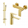 Mexen Zero DQ02 sprchový set, zlatý - 71104DQ02-50