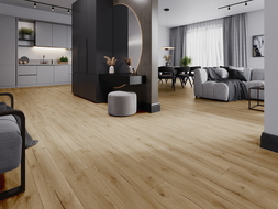 Mexen Buffalo vinylové panely 1240 x 182 mm SPC 6,5 mm, podložka IXPE 1,5 mm, 4 V-spára, Dub - F1007-1240-182-505-4V1-01