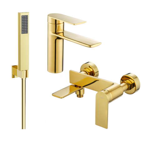 Mexen Zero R02 sada vanová, zlatá - 71103R02-50