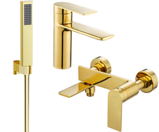 Mexen Zero R02 sada vanová, zlatá - 71103R02-50