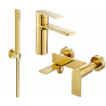 Mexen Zero R70 koupelnový set, zlatý - 71103R70-50