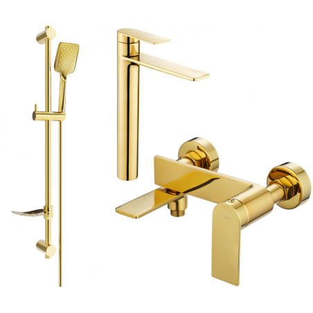 Mexen Zero DF62 vanová sada, zlatá - 7113DF62-50