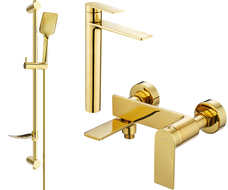 Mexen Zero DF62 vanová sada, zlatá - 7113DF62-50