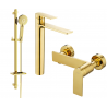 Mexen Zero DQ40 sprchová sada, zlatá - 71114DQ40-50
