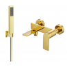 Mexen Zero R02 vana baterie se sprchovou sadou, zlatá - 7113R02-50