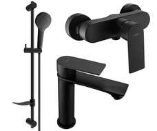 Mexen Royo DF05 sprchová sada, černá - 72204DF05-70