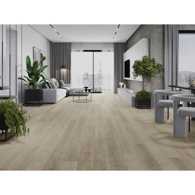 Mexen Parker vinylové panely 1240 x 182 mm SPC 6,5 mm, podložka IXPE 1,5 mm, 4 V-drážka, Dub - F1015-1240-182-505-4V1-01