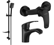 Mexen Fabia DF62 sprchová sada, černá - 746504DF62-70