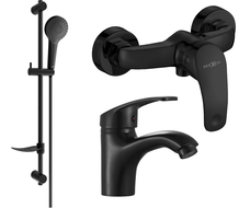 Mexen Fabia DF05 sprchová sada, černá - 746504DF05-70