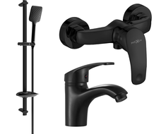 Mexen Fabia DB62 sprchová sada, černá - 746504DB62-70