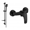 Mexen Fabia DF62 sprchová baterie se sprchovou sadou, černá- 74654DF62-70