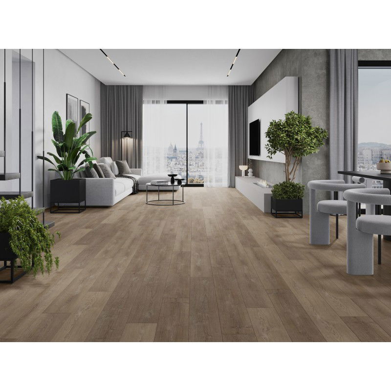 Mexen Windsor vinylové panely 1240 x 182 mm SPC 6,5 mm, podložka IXPE 1,5 mm, 4 V-Fuga, Dub - F1016-1240-182-505-4V1-01