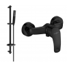 Mexen Fabia DB72 sprchová baterie se sprchovou sadou, černá - 74654DB72-70