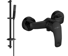 Mexen Fabia DB72 sprchová baterie se sprchovou sadou, černá - 74654DB72-70