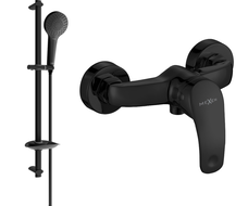 Mexen Fabia DB05 sprchová baterie se sprchovým setem, černá - 74654DB05-70
