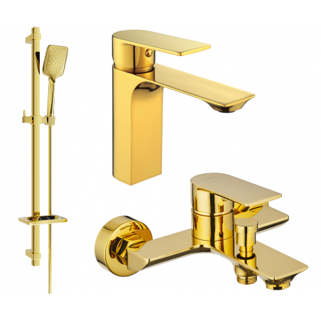 Mexen Alexa DQ62 sada vanová, zlatá - 71203DQ62-50