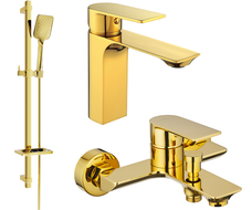 Mexen Alexa DQ62 sada vanová, zlatá - 71203DQ62-50