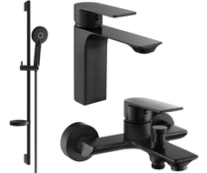 Mexen Alexa DS40 vana set, černý - 71203DS40-70