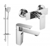 Mexen Alexa DQ62 sprchový set, chrom - 71204DQ62-00