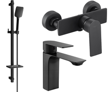 Mexen Alexa DQ62 sada sprchová, černá - 71204DQ62-70