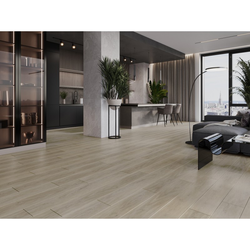 Mexen Parkland vinylové panely 1240 x 182 mm SPC 6,5 mm, podložka IXPE 1,5 mm, 4 V-Fuga, Dub - F1024-1240-182-505-4V1-01