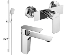 Mexen Alexa DS62 sprchová sada, chrom - 71204DS62-00