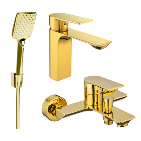 Mexen Alexa R62 vanový set, zlatý - 71203R62-50