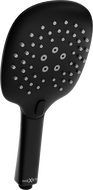 Mexen R-22 3funkční sprchová hlavice, černá - 79522-70