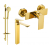 Mexen Alexa DQ40 sprchová sada, zlatá - 71214DQ40-50