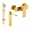 Mexen Alexa DQ62 sprchová sada, zlatá - 71214DQ62-50