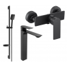 Mexen Alexa DS62 sada sprchové baterie, černá - 71214DS62-70