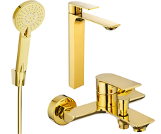 Mexen Alexa R40 koupelnová sada, zlatá - 71213R40-50
