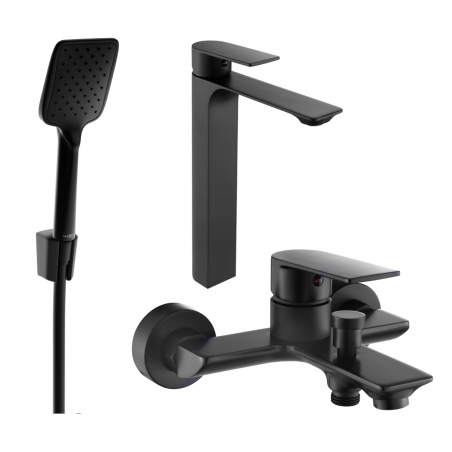 Mexen Alexa R62 vanová sada, černá - 71213R62-70