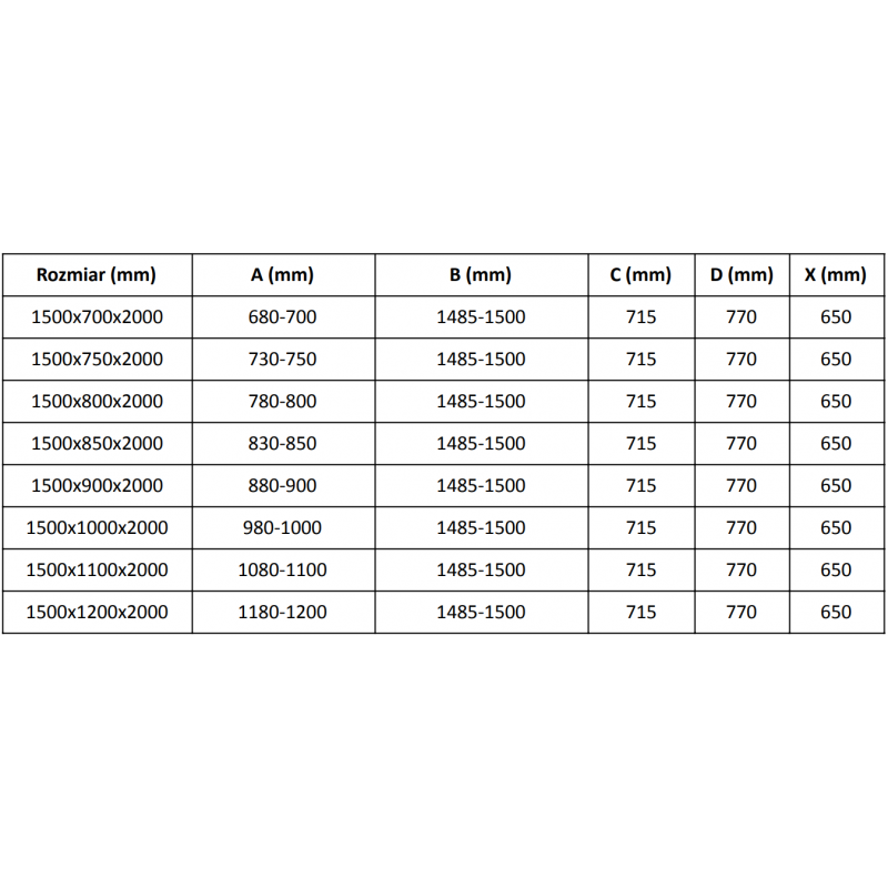 Mexen Velar posuvná sprchová kabina 150 x 70 cm, grafit, chrom - 871-150-070-41-01