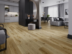 Mexen Oakley vinylové panely 1240 x 182 mm SPC 6,5 mm, podložka IXPE 1,5 mm, 4 V-drážka, Dub - F1030-1240-182-505-4V1-01