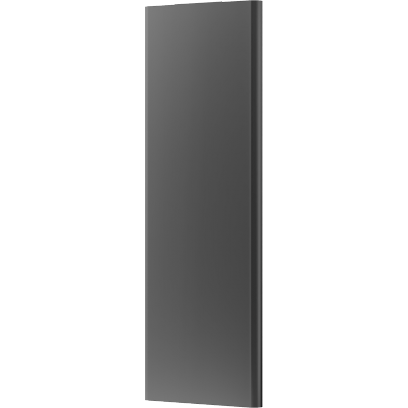 Mexen Flat VR20S deskový radiátor 1800 x 600 mm, dolní středové připojení, 1308 W, antracit - W6VR20S-180-060-66