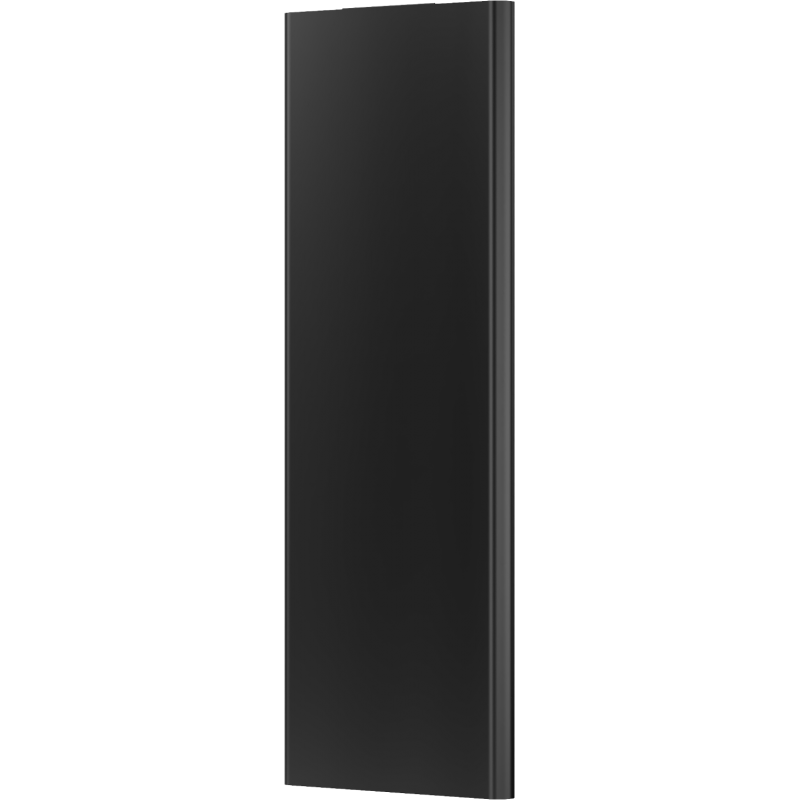 Mexen Flat VR20S radiátor deskový 1800 x 300 mm, připojení dolní střední, 654 W, černý - W6VR20S-180-030-70